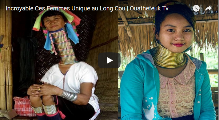 Incroyable ces femmes unique au Long Cou