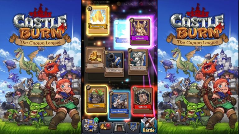 CASTLE BURN Pack Opening ET VICTOIRE EXPRESS en LADDER