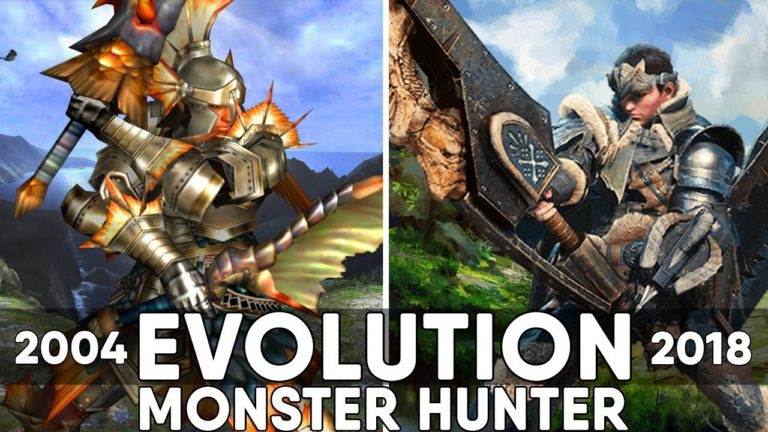 Evolution de Monster Hunter 2004-2018