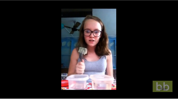 Une expérience avec un billet et de l&rsquo;alcool tourne mal