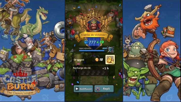 CASTLE BURN – GOBLIN RUSH STRATÉGIE de FOU 1/3