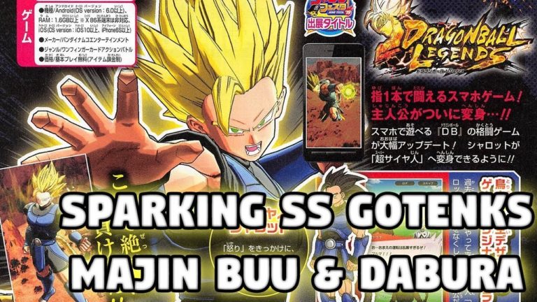 DRAGON BALL LEGENDS – NOUVEAUX SPARKING GOTENKS / BUU / DABURA