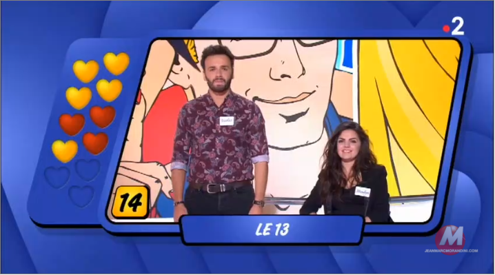 Un couple pas du tout sur la même longueur d&rsquo;onde en finale des « Z&rsquo;amours » sur France 2