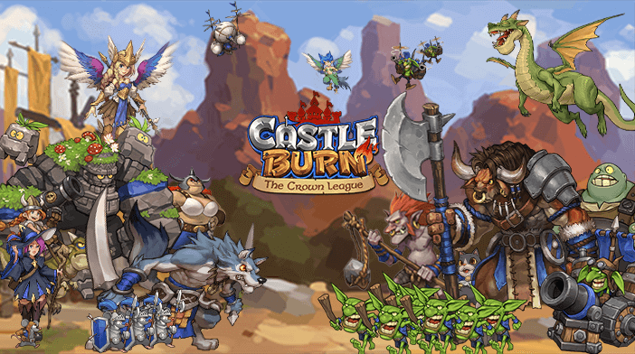 CASTLE BURN – Micro Pack Opening et une BONNE ROUSTE en PVP