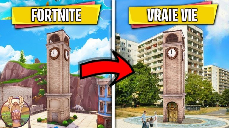 5 LIEUX DE FORTNITE QUI EXISTENT DANS LA VRAIE VIE