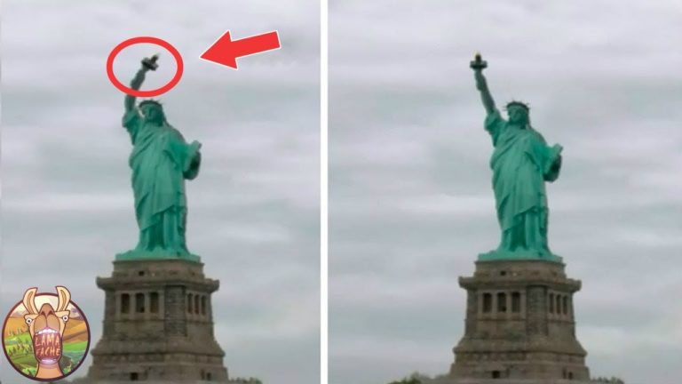 5 STATUES EFFRAYANTES FILMÉES EN TRAIN DE BOUGER