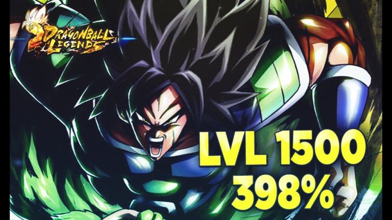 Dragon Ball Legends – TEST BROLY LVL 1500 398%