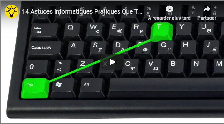 14 Astuces Informatiques Pratiques Que Tu Devrais Absolument Connaître !