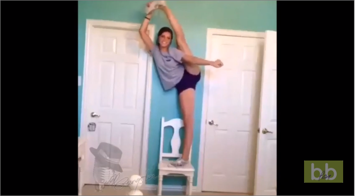 Elle est souple mais pas très agile…