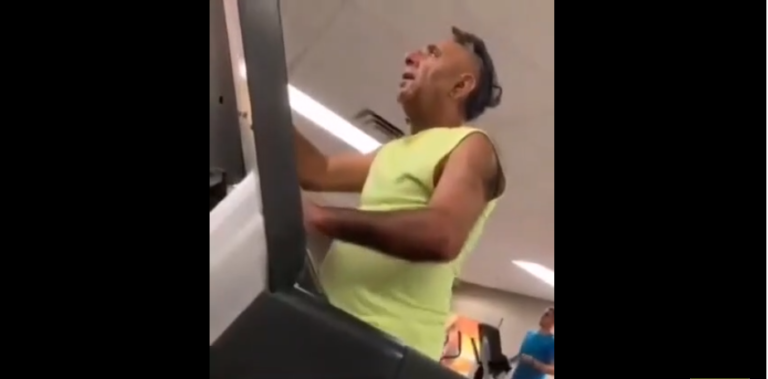 Petit problème de perruque à la salle de sport…