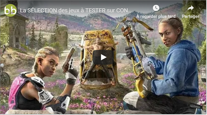 La SÉLECTION des jeux à TESTER sur CONSOLES