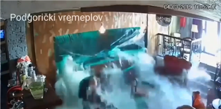 Un aquarium explose dans un bar sur des clients !