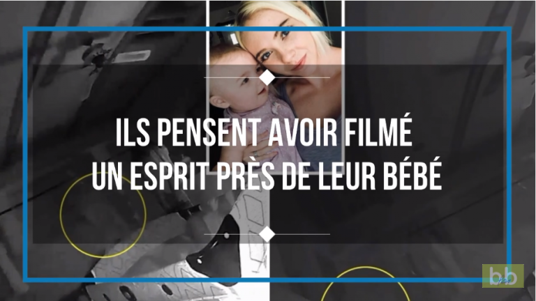 Ils pensent avoir filmé un esprit près de leur bébé