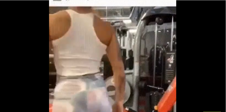 Cette femme a une façon différente d’utiliser les machines de musculation