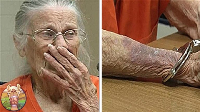 UNE FEMME DE 94 ANS A ÉTÉ ARRÊTÉE … LA RAISON VA VOUS CHOQUER!