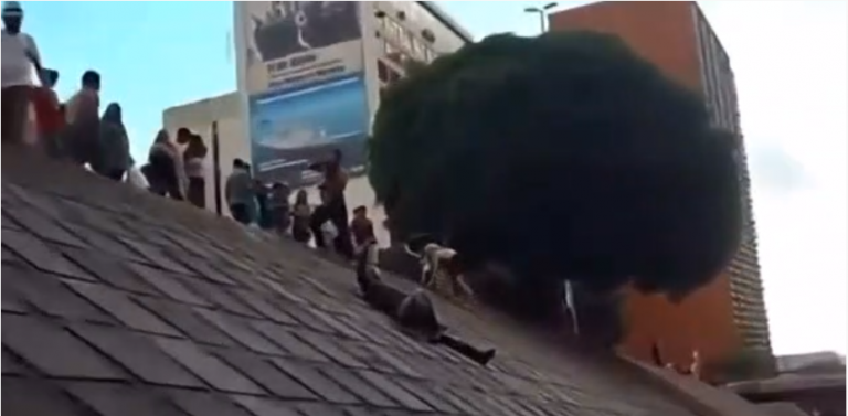 Un homme veut montrer son engin à des féministes en pleine manifestation