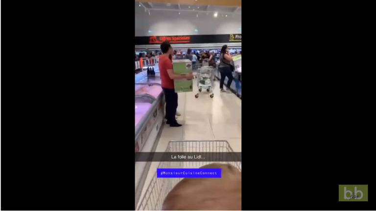 Scènes surréalistes à cause d’un robot cuiseur dans Lidl