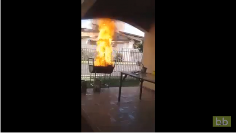 Un barbecue qui termine très mal