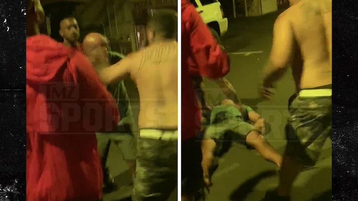 Une star du MMA se fait mettre KO en pleine rue lors d’une bagarre