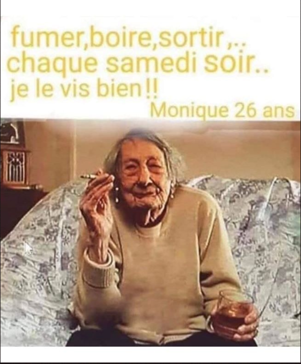 Image drôle du jour (Fumer, boire, sortir…) - Breakforbuzz