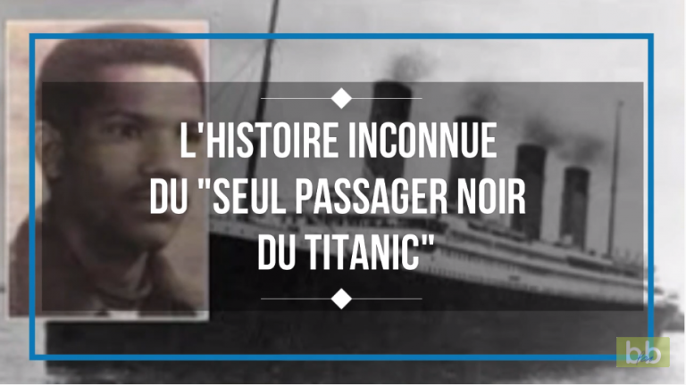 L’histoire inconnue du seul passager noir du Titanic