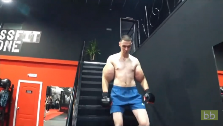 Popeye, le pseudo bodybuilder chargé au Synthol, perd pour combat de MMA