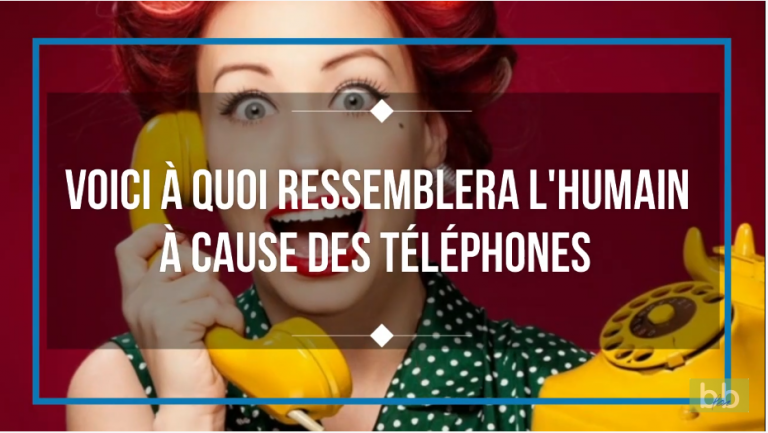 Voici à quoi ressemblera l’humain en 2100 à cause des téléphones