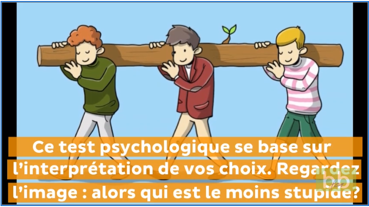 D’après vous qui est le moins stupide ici ? Votre choix en dit long sur votre personnalité