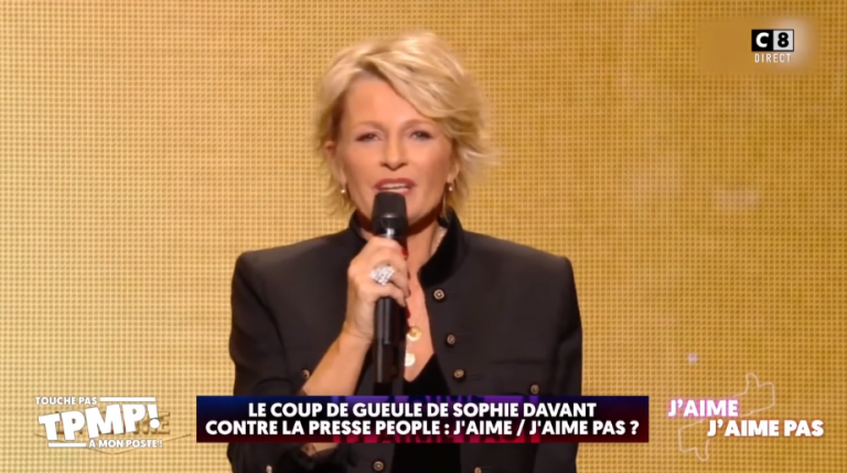 Le coup de gueule de Sophie Davant contre la presse people qui prétend que l’animatrice est malade