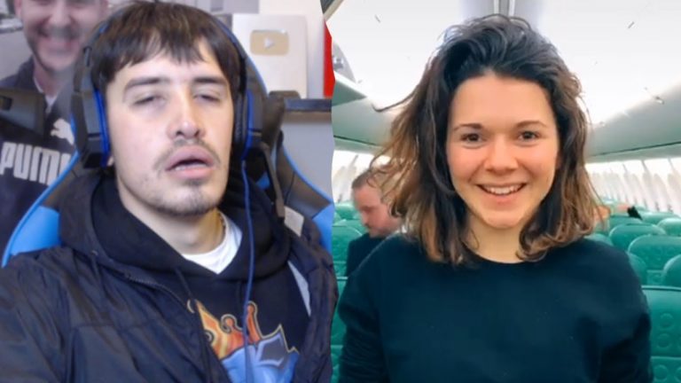Il regarde la vidéo « BIM BAM BOUM » de Jujufitcats pendant 10 heures