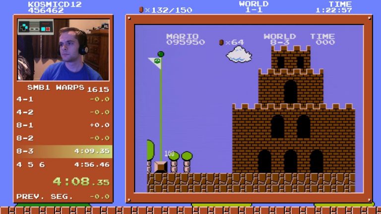 Super Mario Bros un Speedrunner établit un nouveau record du monde « impossible »