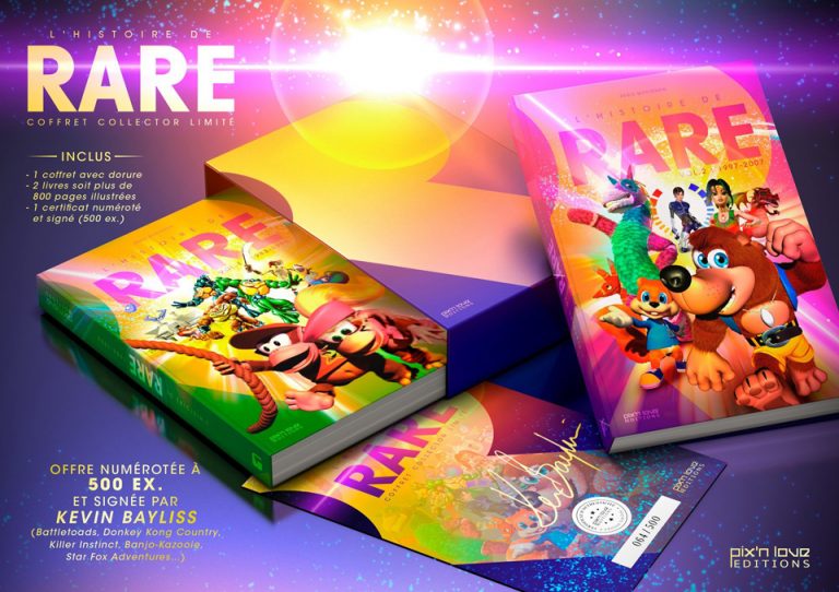 L’histoire de Rare – Volume 1 et 2 de chez Pix’n Love