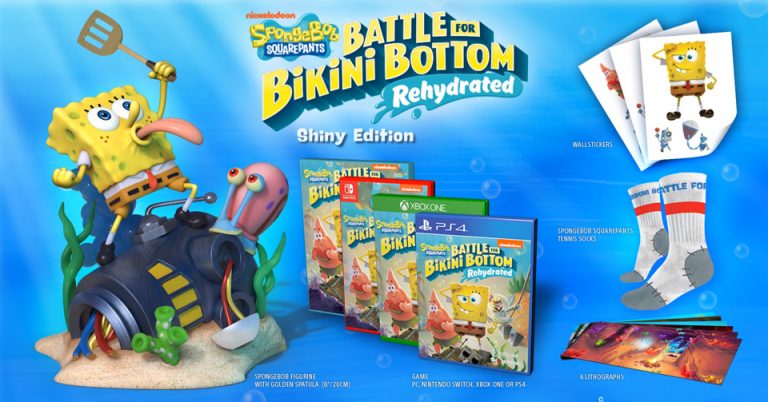 Deux éditions collector pour le jeu Bob L’Éponge