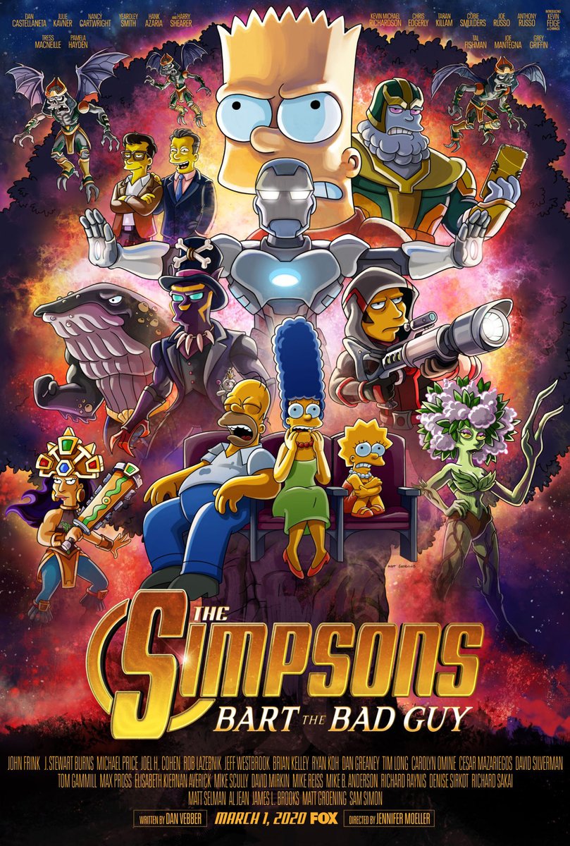 Avengers Infinity War - Simpson