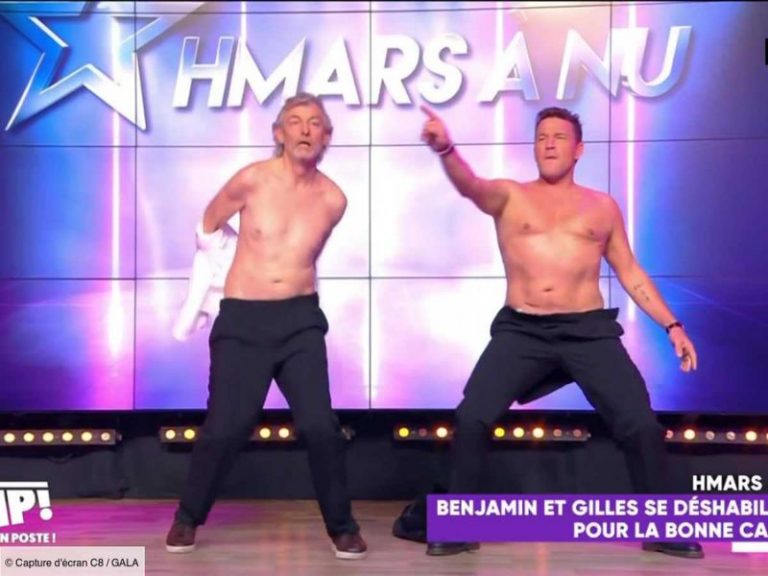 Benjamin Castaldi et Gilles Verdez tout nus dans TPMP