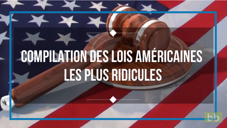 Compilation des lois américaines les plus ridicules