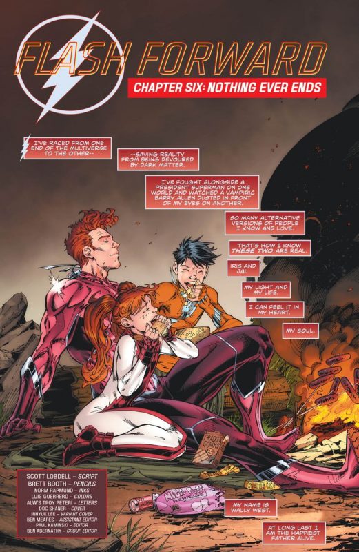 Wally West devient le docteur Manhattan dans Flash Forward - Breakforbuzz