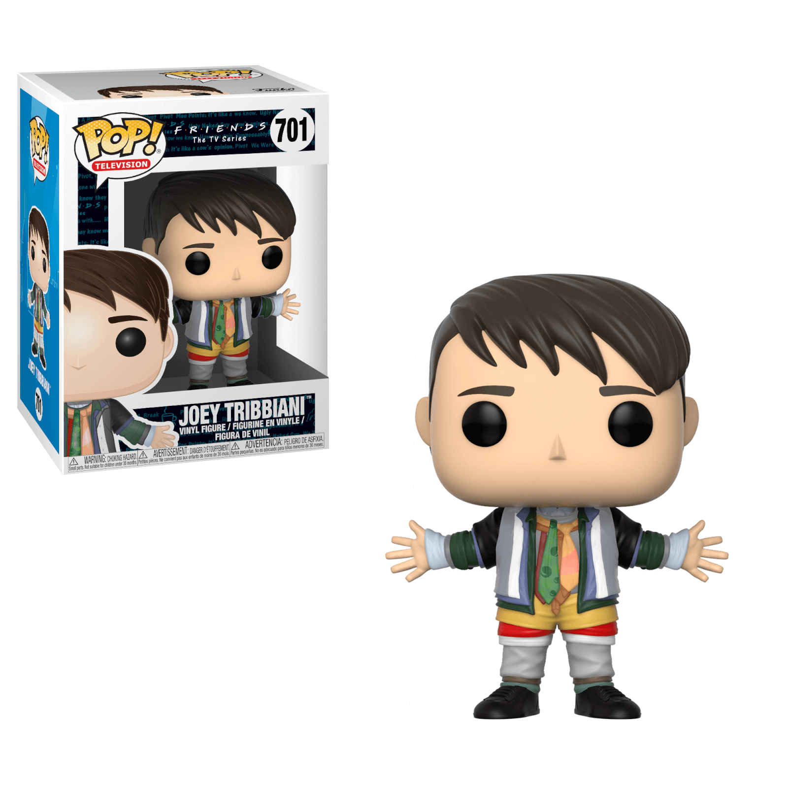 Funko Pop! Joey dans les Habits de Chandler