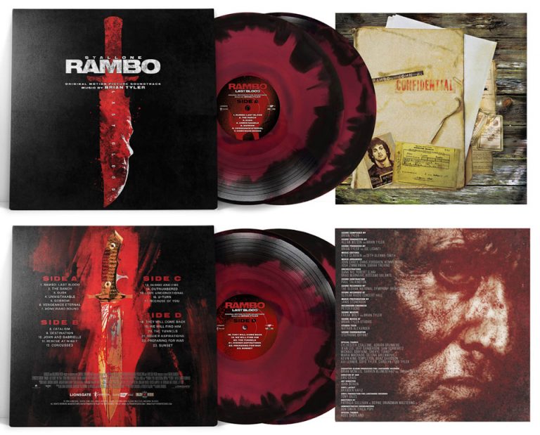 Bande originale vinyle collector – Rambo Last Blood