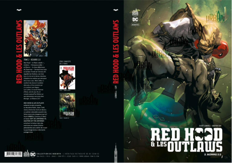 Préview comics – Red hood & the outlaws T2 chez Urban Comics