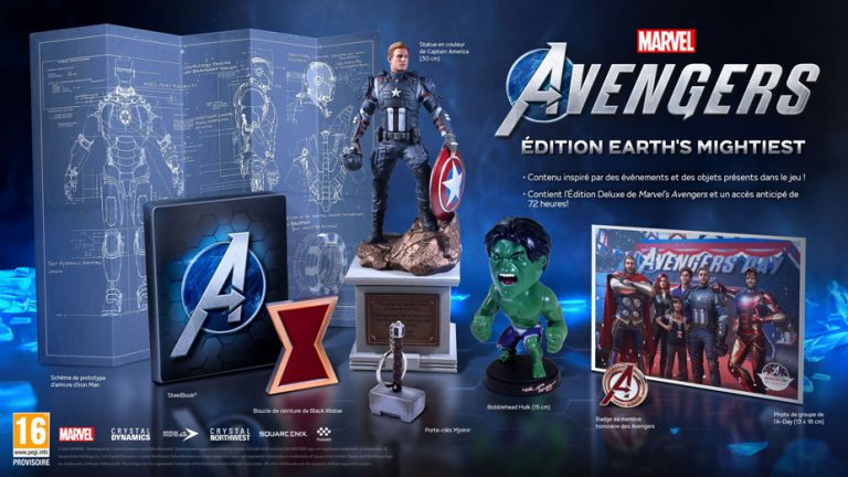 Edition collector – Marvel’s Avengers sur PS4 et Xbox One