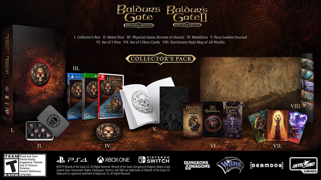 Edition Collector De Baldurs Gate 1and2 Enhanced Promo Breakforbuzz