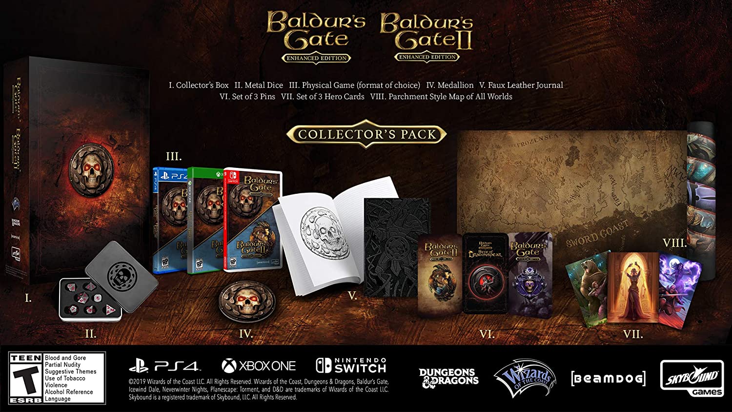 Edition collector de Baldur’s Gate 1&2 Enhanced