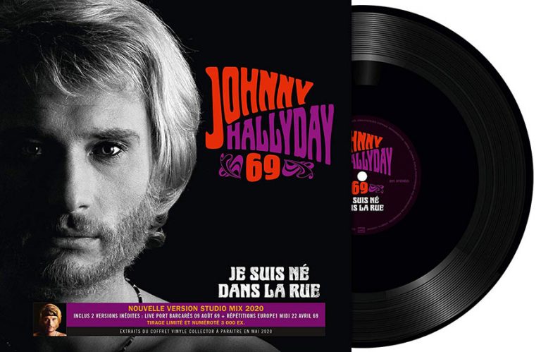 Edition limitée vinyle – Johnny Hallyday (Je Suis né Dans la Rue)