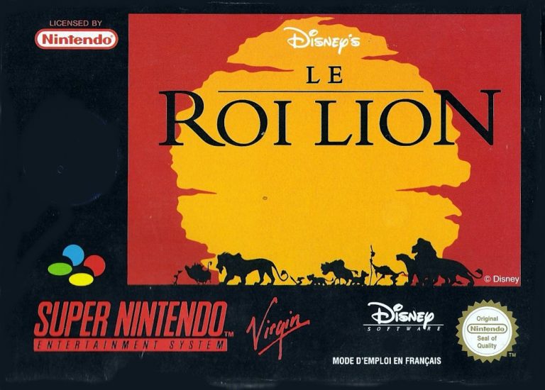 Le Roi Lion SNES – Gameplay complet !