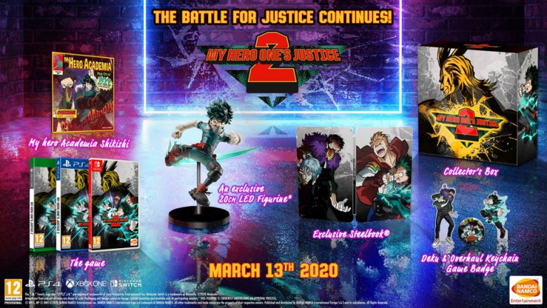 Edition collector – My Hero One’s Justice 2