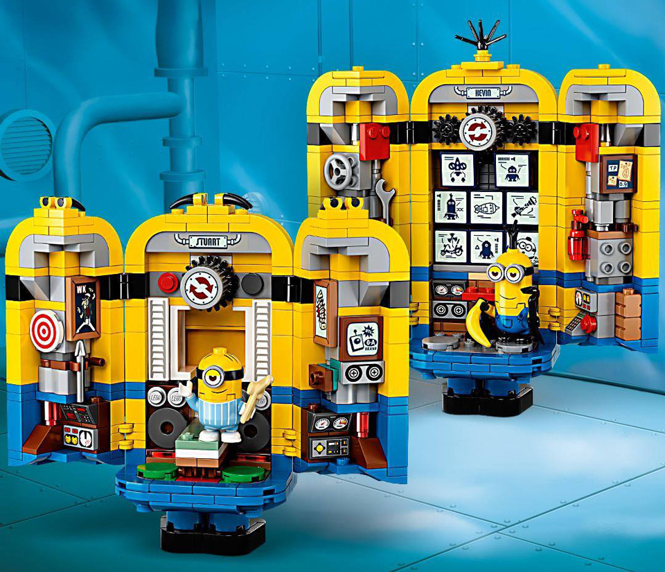 Maxi-figurines-Minions-et-leurs-repaires-en-LEGO