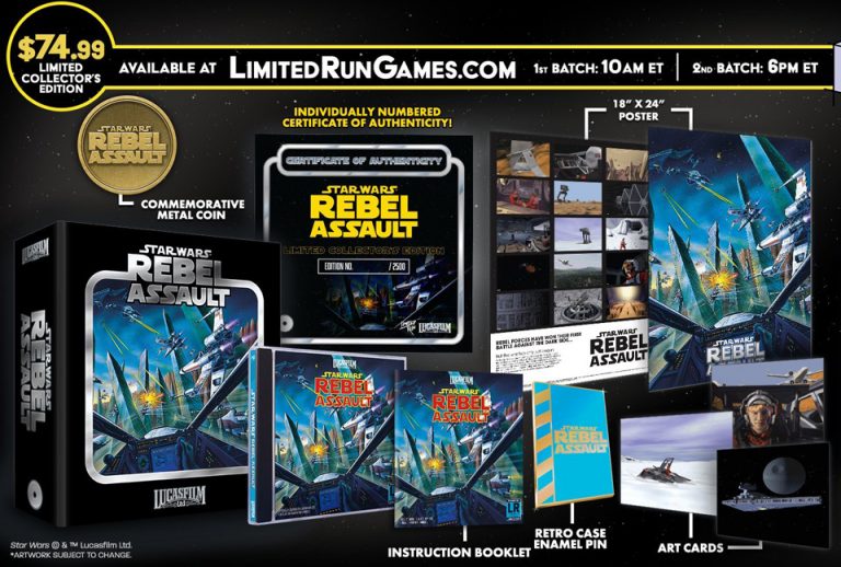 Star Wars : Rebel Assault – Edition collector Limited Run Games