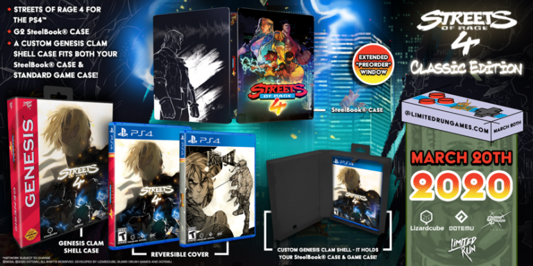 Streets of Rage 4 Classic Edition – Edition Collector limitée