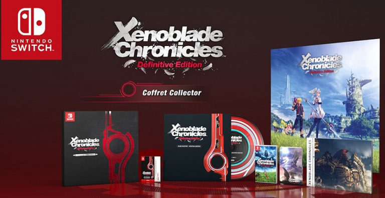 Definitive Edition de Xenoblade chronicles sur Nintendo Switch (Coffret collector)